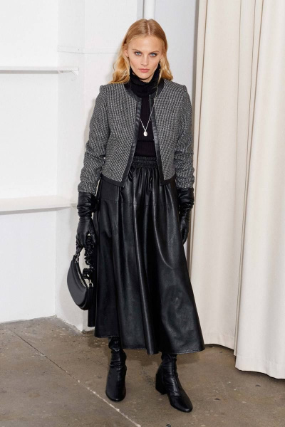 Юбка Lokka 1207ю черный - фото 4