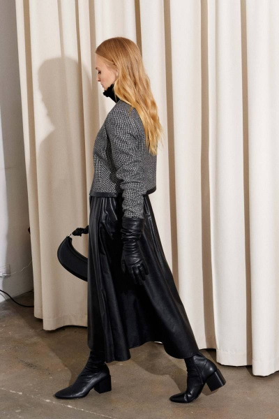 Юбка Lokka 1207ю черный - фото 5