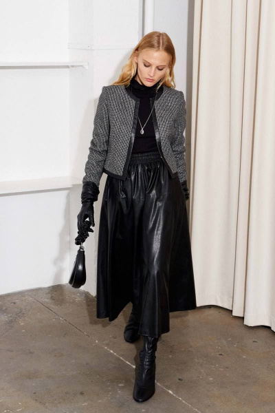 Юбка Lokka 1207ю черный - фото 2