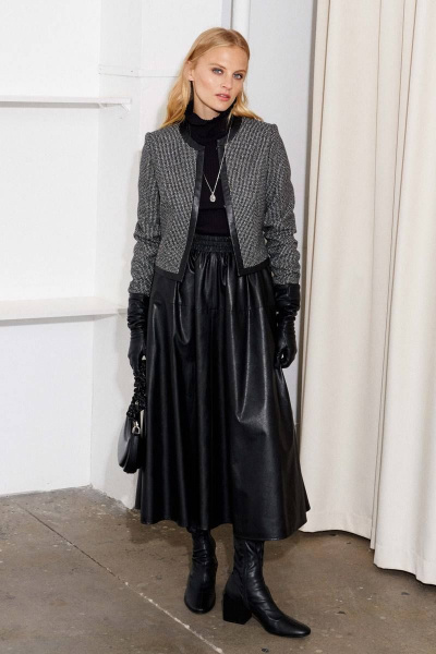 Юбка Lokka 1207ю черный - фото 1