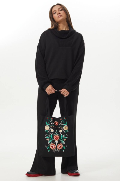 Брюки Ma Сherie 2028 черный - фото 5