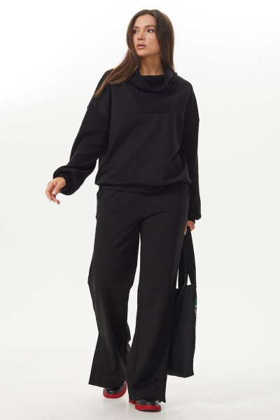 Брюки Ma Сherie 2028 черный - фото 1