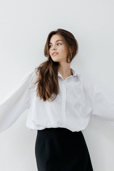 Рубашка SK Brand SK3782 белый - фото 4