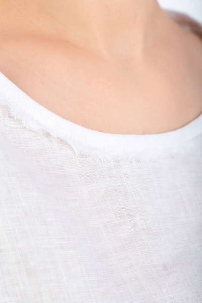 Комплект из льняных кюлотов и блузы для повседневного образа Ma Vie М530 - фото 7