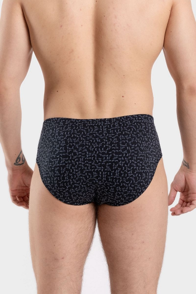 Трусы из хлопка с мягкими резинками для комфорта SERGE 7015/15 patt0642 - фото 2