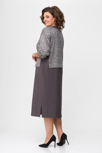 Платье Karina deLux M-1177 меланж - фото 5