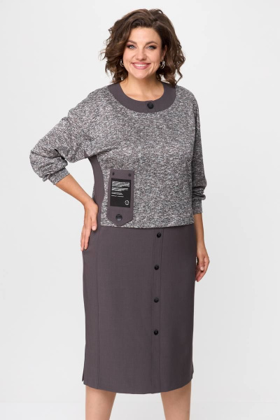 Платье Karina deLux M-1177 меланж - фото 2