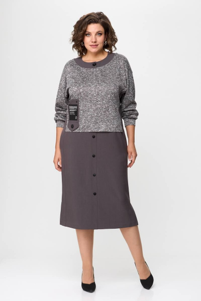 Платье Karina deLux M-1177 меланж - фото 1