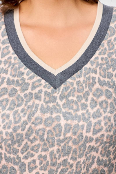 Платье из трикотажа с нагрудными вытачками и карманами Swallow 686.2 - фото 8