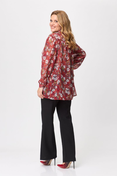 Блуза Michel chic 760/1 красный - фото 6