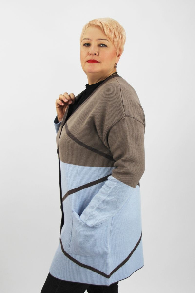 Жакет Полесье С2687-22 2С5281-Д43 158,164 бархан - фото 2