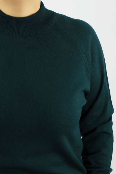 Свитер из вязаного трикотажа с длинным рукавом реглан Полесье С3316-15 5С1754-Д43 170,176 кедр - фото 3