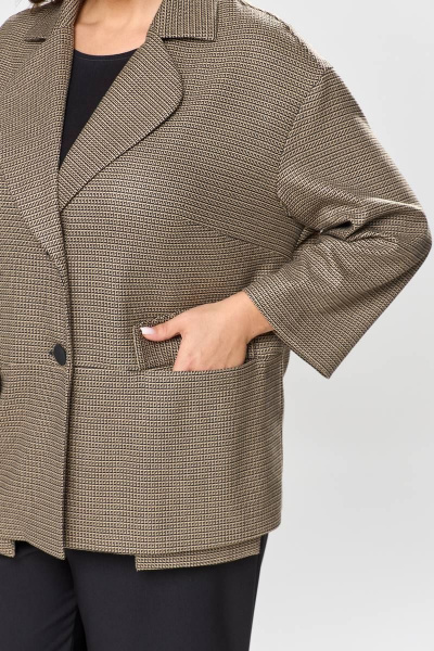 Брюки, жакет Romanovich Style 2-2552 коричневый - фото 5