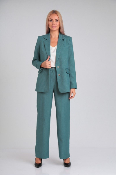 Брюки, жакет Takka Plus 23-206 - фото 2