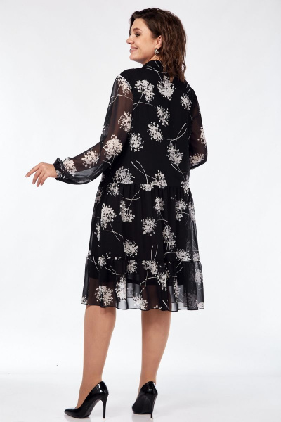 Платье Mubliz 102 черный - фото 2