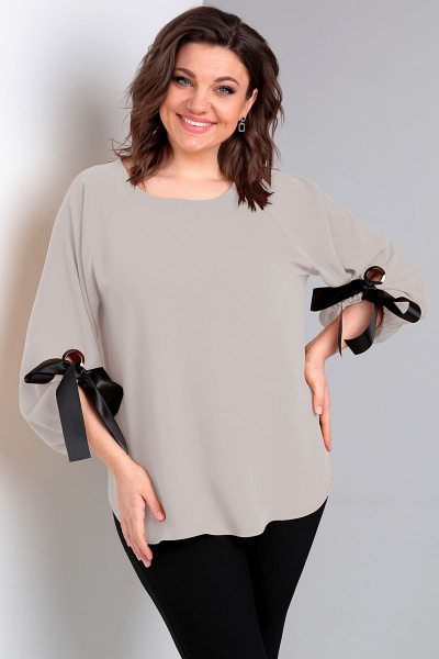 Блуза Таир-Гранд 62421 стальной - фото 1