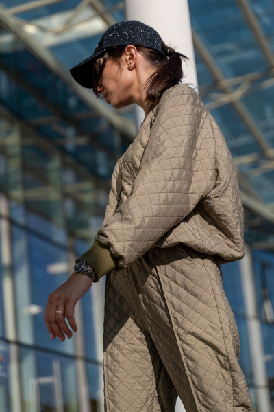 Топ из пайеток на молнии кордовое изделие актуальный стиль Luna 117 золото - фото 16