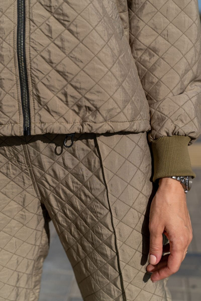 Топ из пайеток на молнии кордовое изделие актуальный стиль Luna 117 золото - фото 15