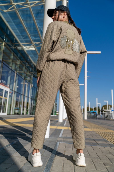 Топ из пайеток на молнии кордовое изделие актуальный стиль Luna 117 золото - фото 11