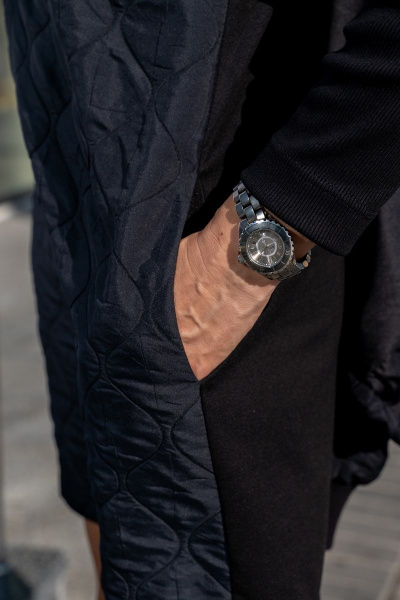 Платье Luna 118 черный - фото 8