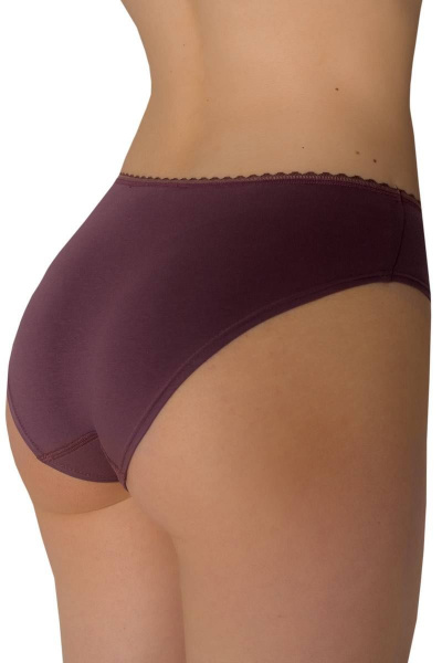 Трусы из трикотажа и хлопка, универсальные ЛЕДИ ГРАНД 201178 крокус - фото 2