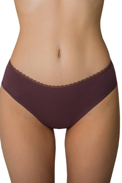 Трусы из трикотажа и хлопка, универсальные ЛЕДИ ГРАНД 201178 крокус - фото 1
