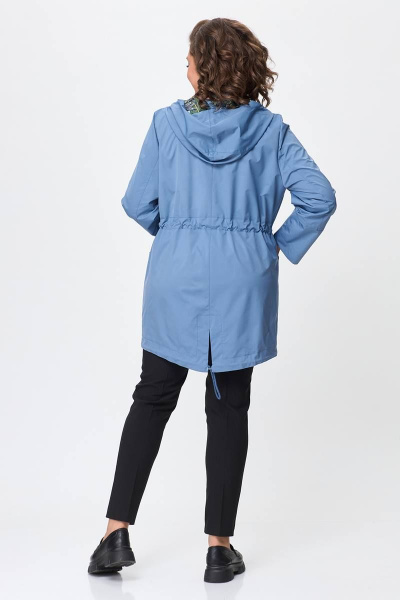Куртка Zlata 4432 голубой - фото 3