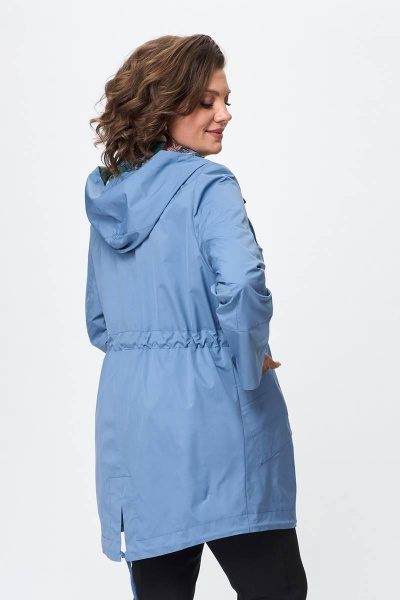 Куртка Zlata 4432 голубой - фото 7