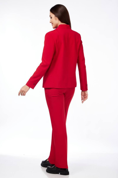 Брюки, жакет Vilena 909 красный - фото 8