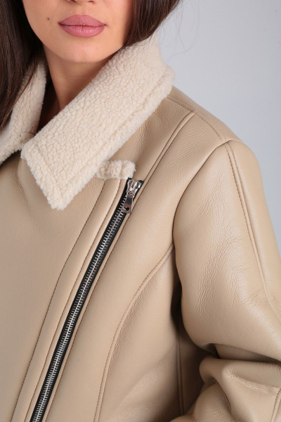 Дубленка Celentano 2047.1 бежевый - фото 13