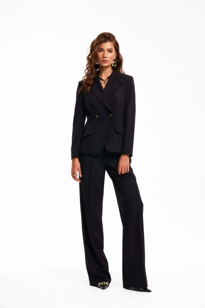 Жакет, комбинезон KaVaRi 8014 черный - фото 1