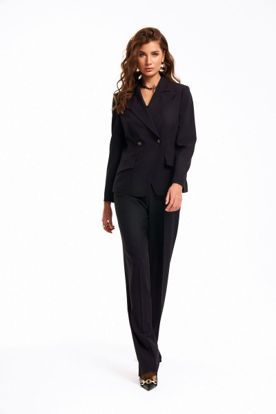 Жакет, комбинезон KaVaRi 8014 черный - фото 4