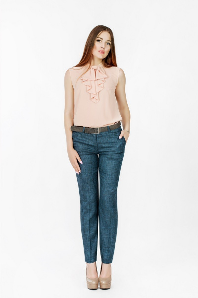 Классические брюки с хорошей посадкой S. Veles 4-63А34 - фото 1