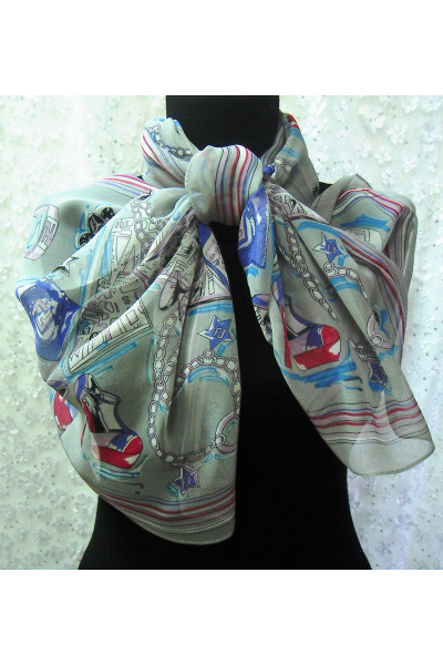 Шарф текстиль в стиле на каждый день OLANTIZ S3-1 - фото 1