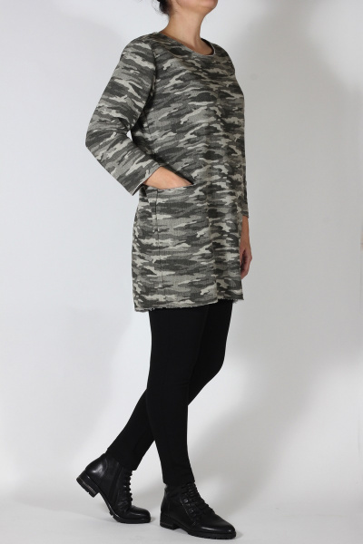 Туника Mirolia 511 хаки - фото 1