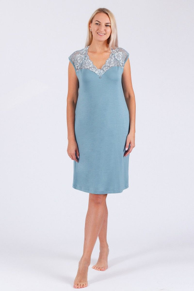 Сорочка Belarusachka С5648А/1 ниагара - фото 2