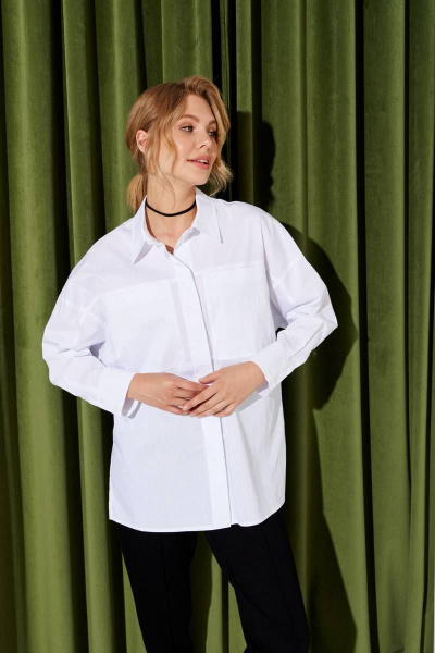 Рубашка VIZANTI 9184 белый - фото 1