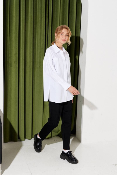 Рубашка VIZANTI 9184 белый - фото 7