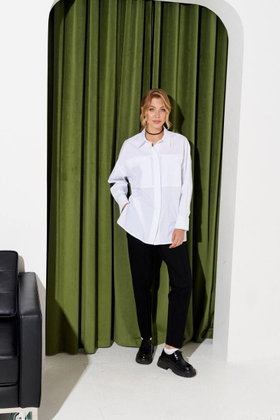 Рубашка VIZANTI 9184 белый - фото 5