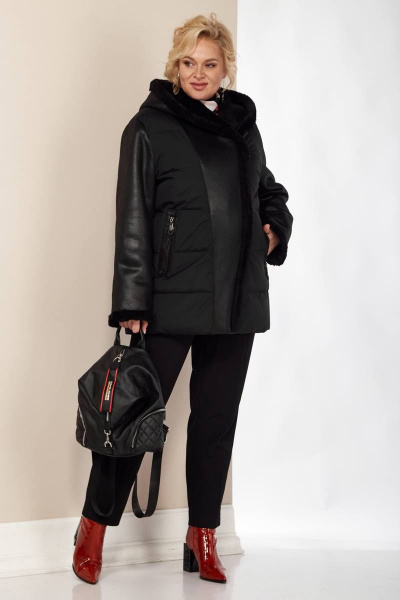 Куртка Shetti 2132 черный - фото 3