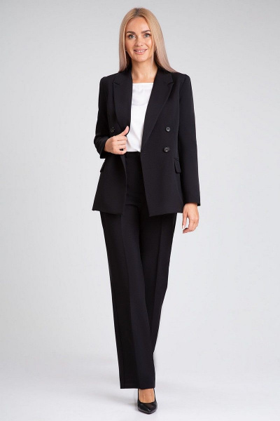 Брюки, жакет IVARI 10609 черный - фото 2
