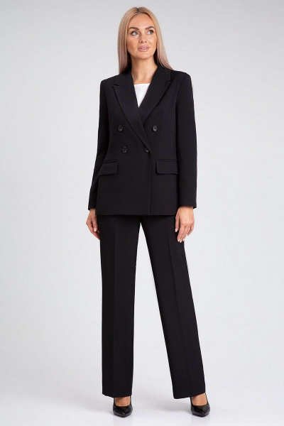 Брюки, жакет IVARI 10609 черный - фото 1