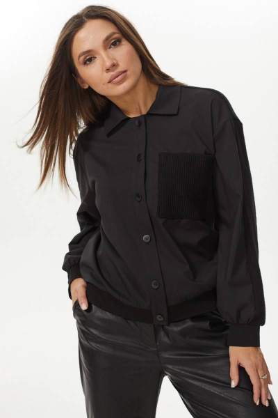 Рубашка Ma Сherie 1043 черный - фото 1