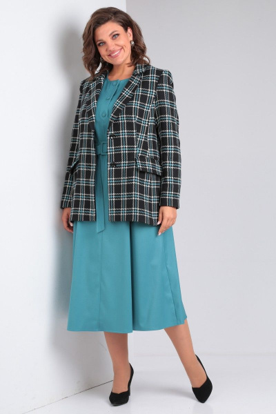 Жакет, платье Your size 2210 - фото 6