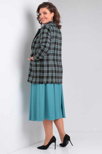 Жакет, платье Your size 2210 - фото 5