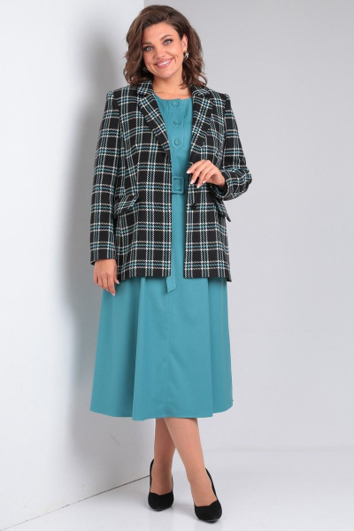 Жакет, платье Your size 2210 - фото 4