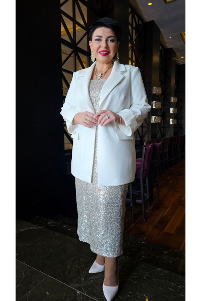 Жакет, платье Vittoria Queen 19543 - фото 9