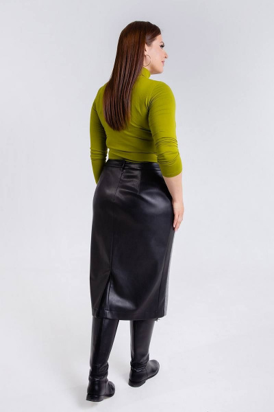 Юбка Daloria 4050 черный-серый - фото 2