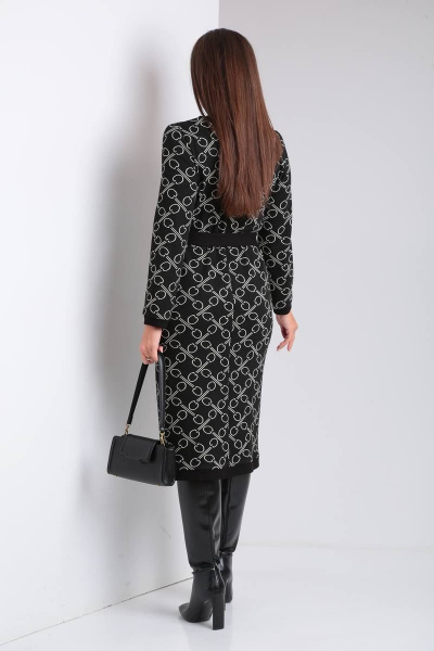 Платье полуприлегающего силуэта с V-образным вырезом Verita 2258 - фото 6