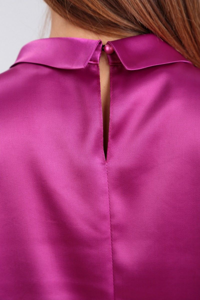 Демисезонная блузка с капелькой и складками Angelina & Сompany 906 - фото 8